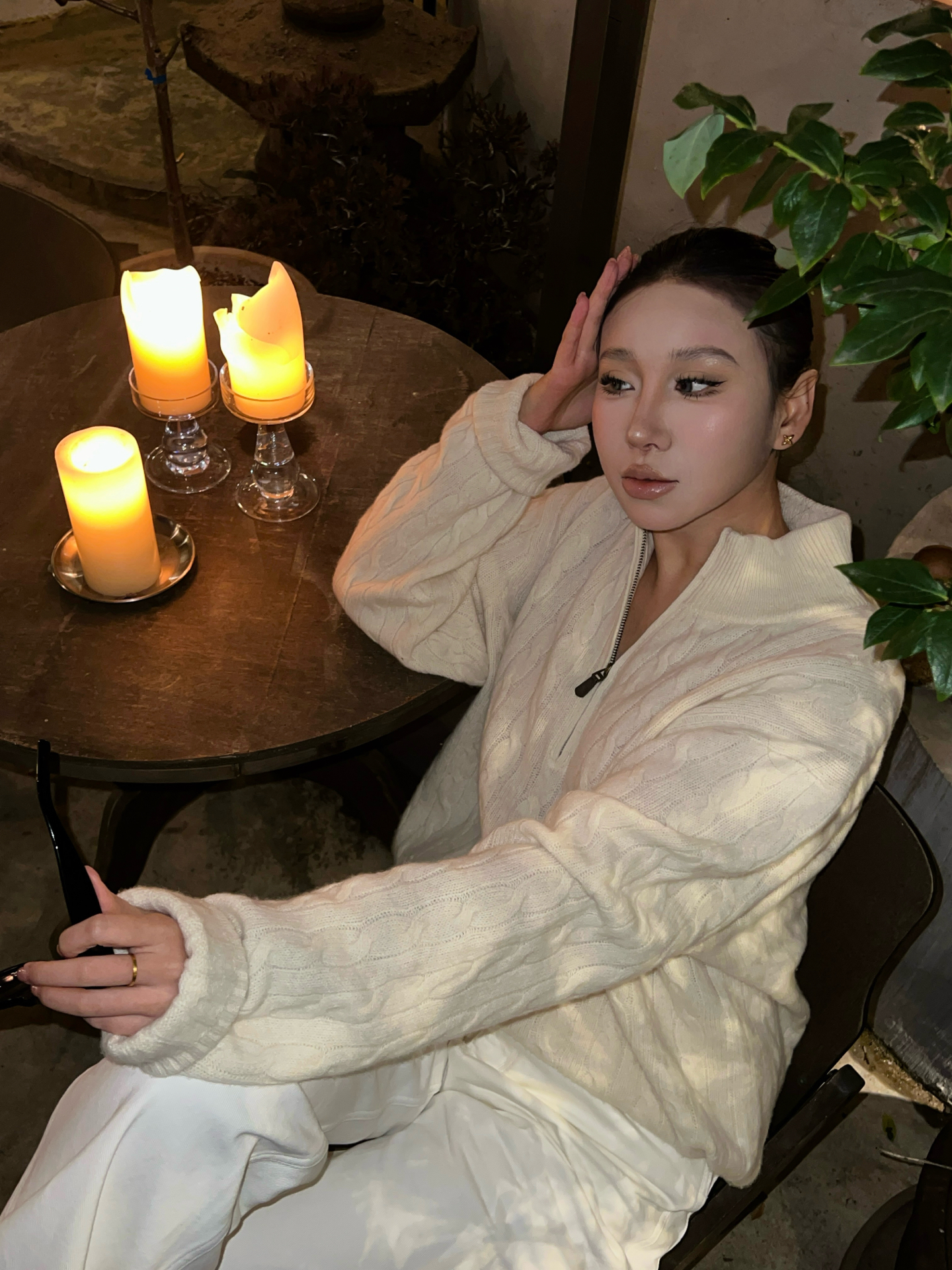 Ralph Lauren 公式フラッグシップストア FW25 ニット ハーフジップセーター、ユニセックス