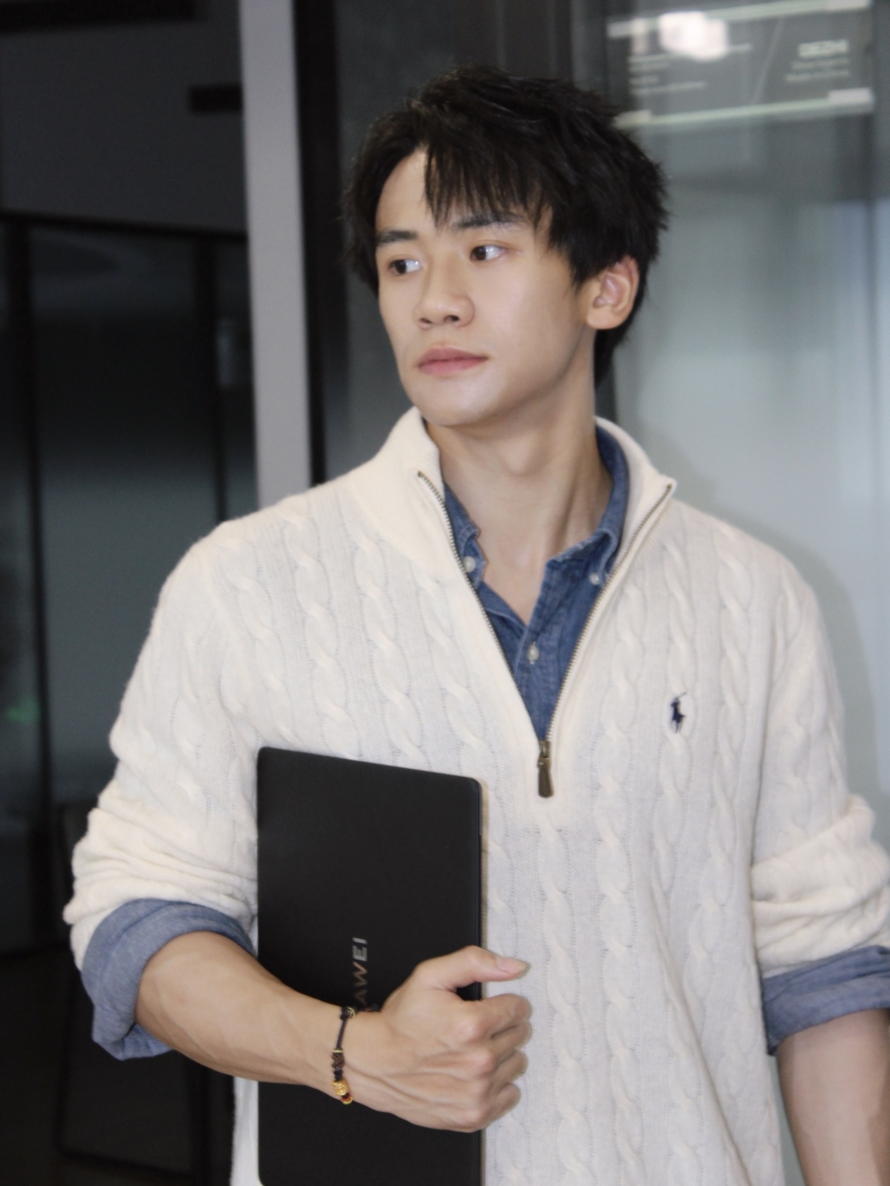 Ralph Lauren 公式フラッグシップストア FW25 ニット ハーフジップセーター、ユニセックス