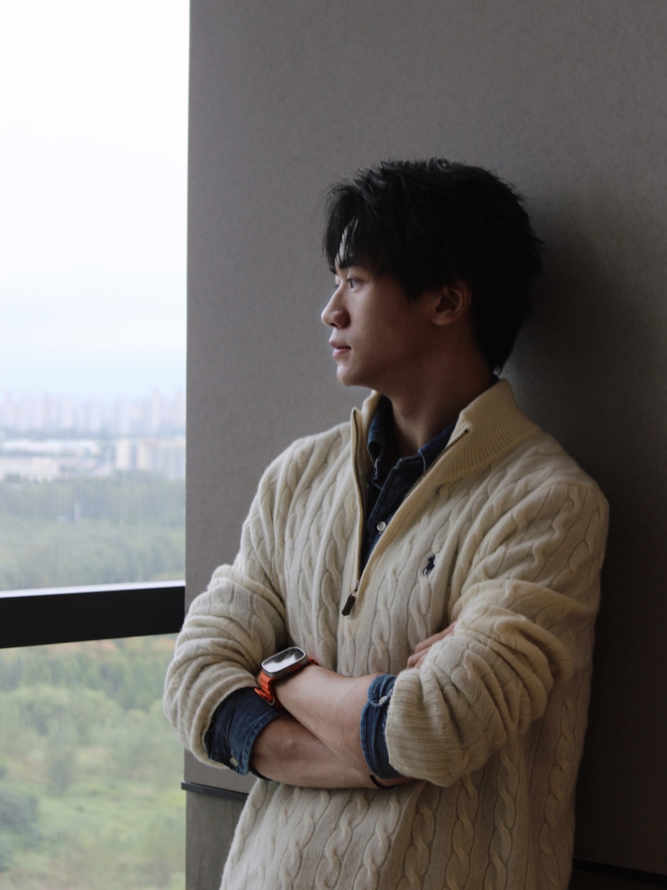 Ralph Lauren 公式フラッグシップストア FW25 ニット ハーフジップセーター、ユニセックス