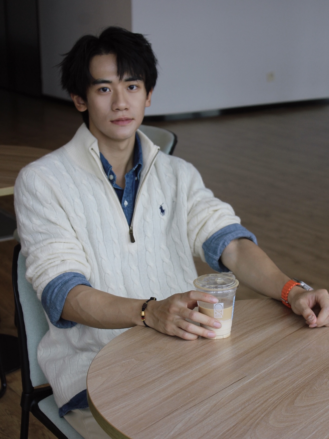 Ralph Lauren 公式フラッグシップストア FW25 ニット ハーフジップセーター、ユニセックス