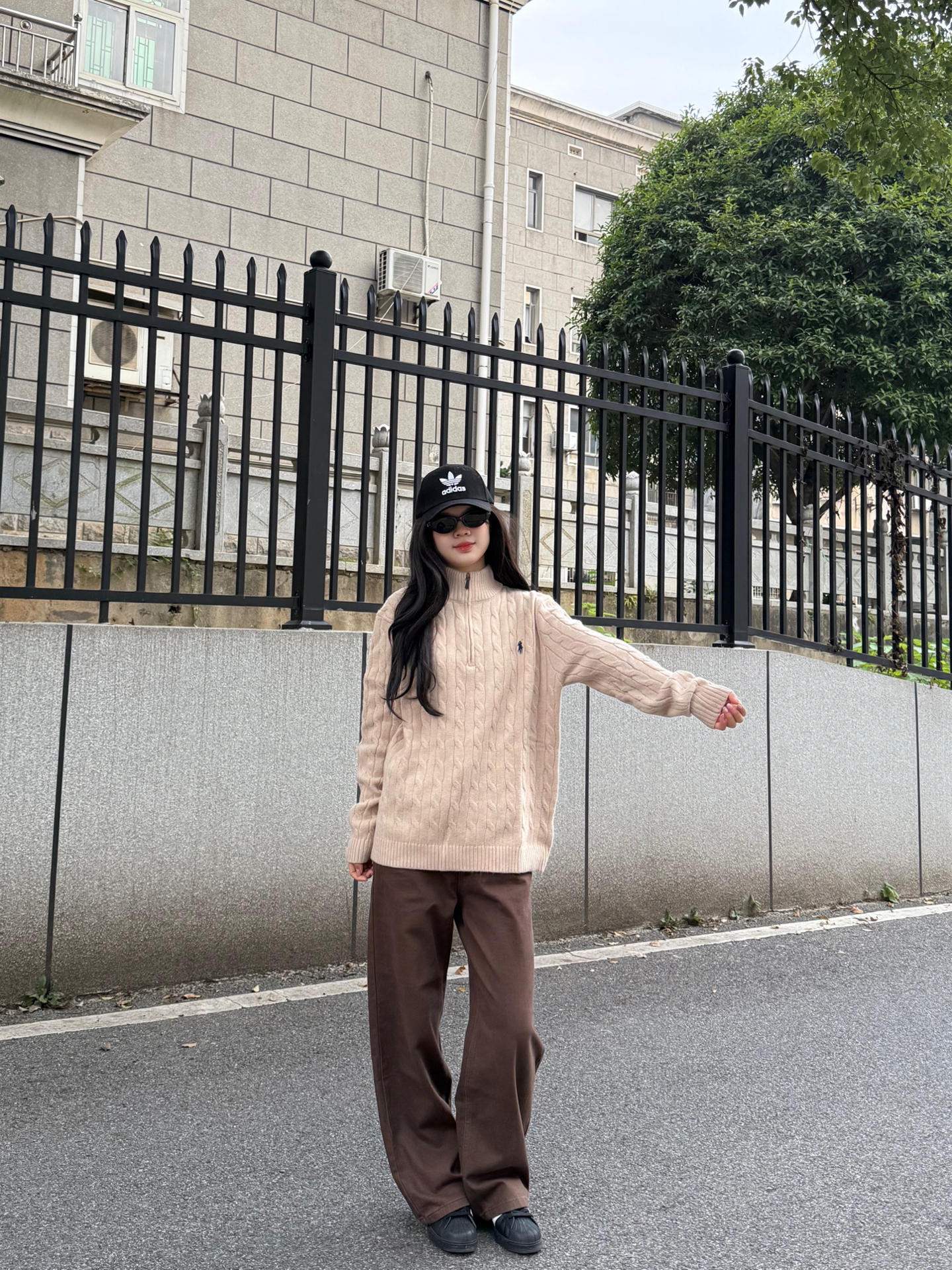 Ralph Lauren 公式フラッグシップストア FW25 ニット ハーフジップセーター、ユニセックス