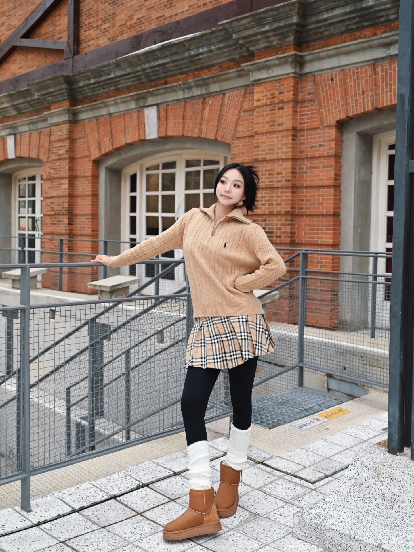 Ralph Lauren 公式フラッグシップストア FW25 ニット ハーフジップセーター、ユニセックス