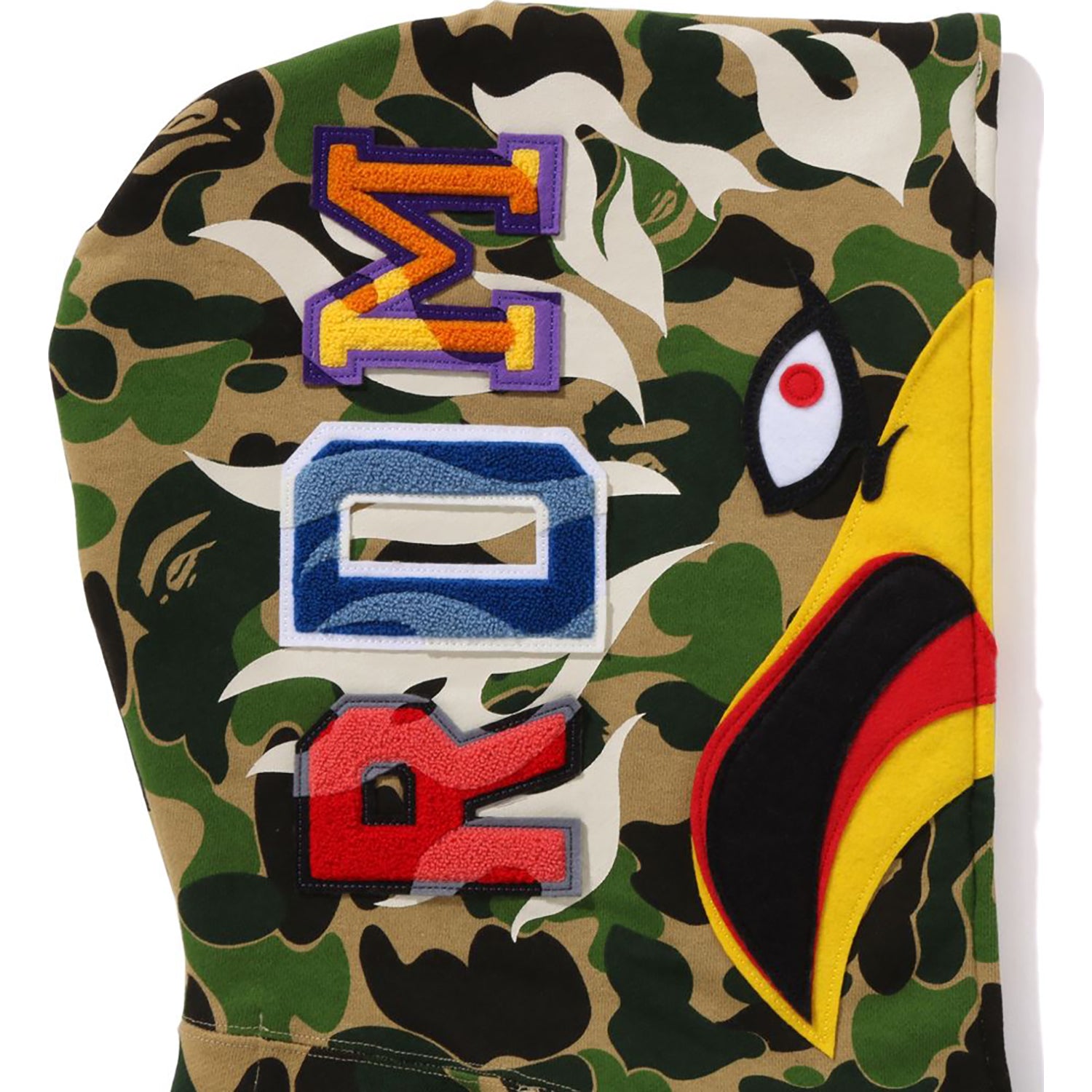 BAPE × READYMADE ABC CAMO イーグル リラックスフィット フルジップフーディー メンズ