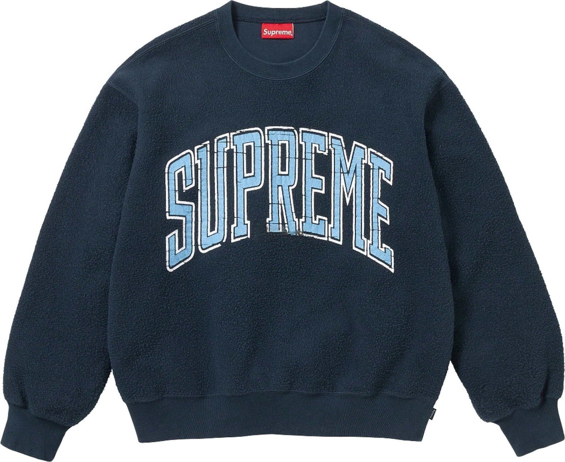 SUPREME INSIDE OUT CREWNECK ロゴプリント 無地 プルオーバー 長袖トレーナー