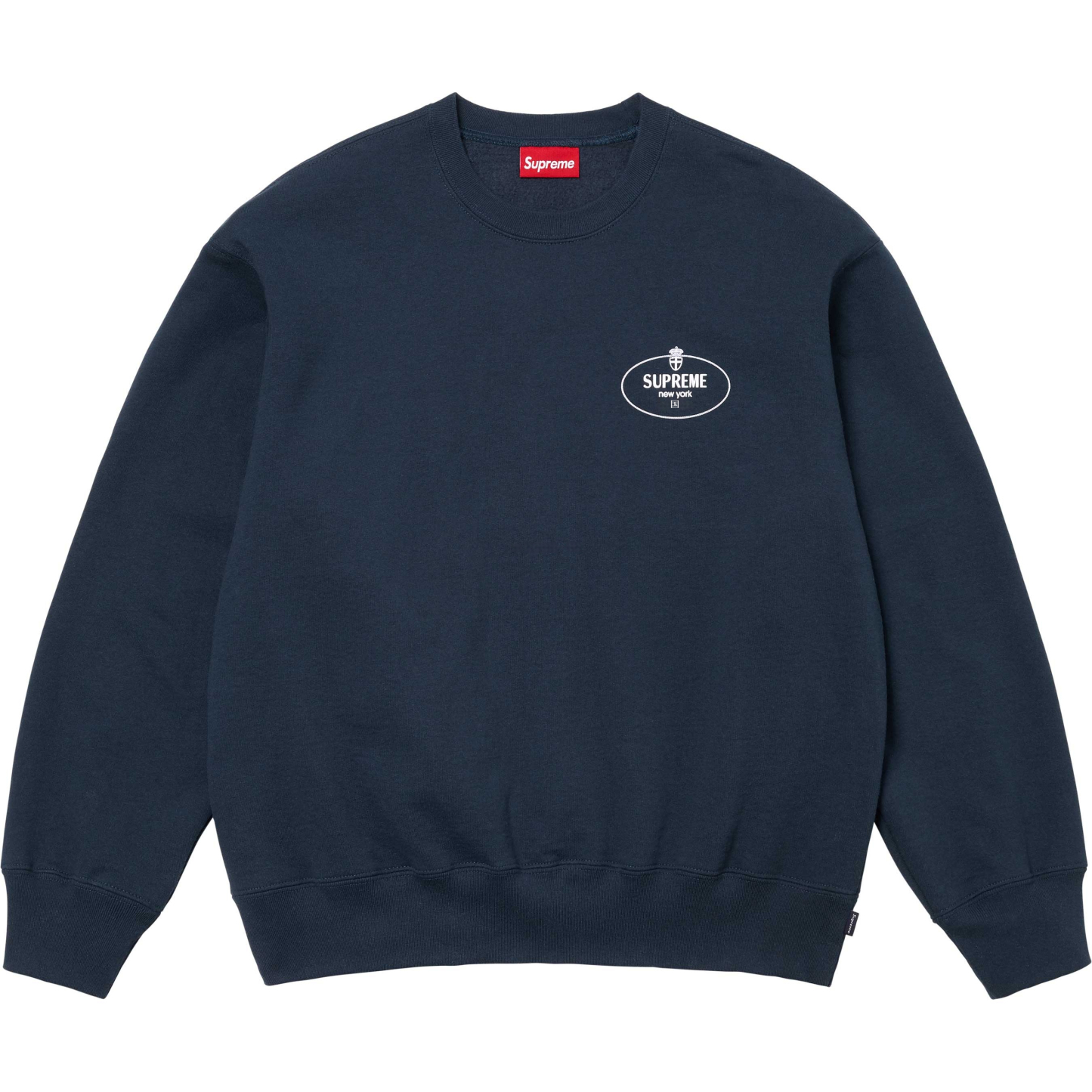 Supreme CREST CREWNECK ロゴ クルーネック プルオーバー 長袖 スウェットシャツ マルチカラー