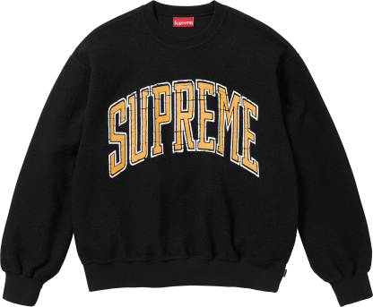 SUPREME INSIDE OUT CREWNECK ロゴプリント 無地 プルオーバー 長袖トレーナー