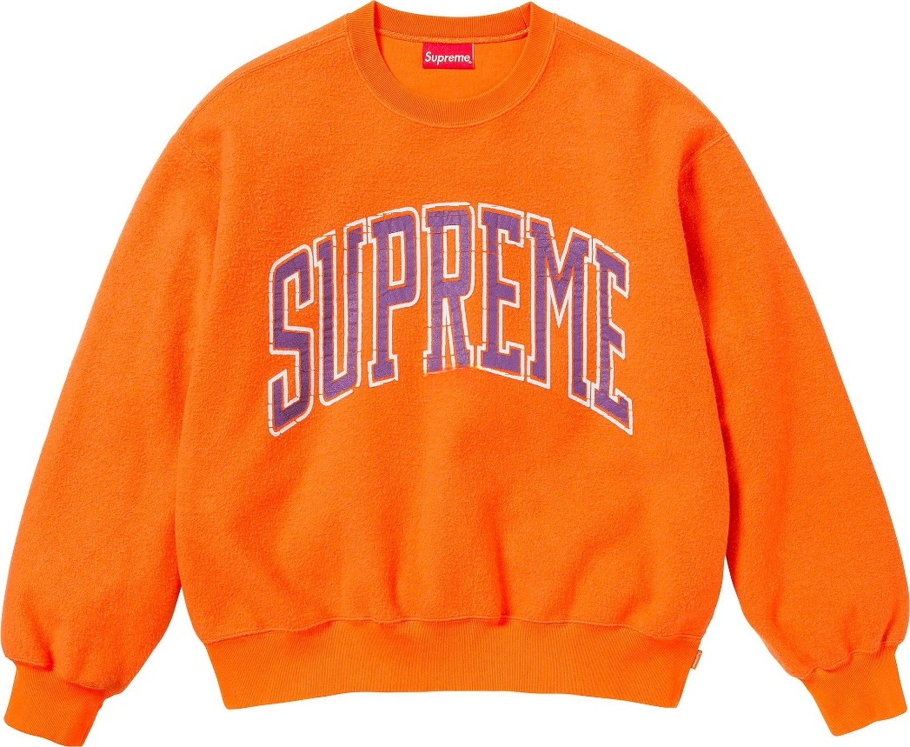 SUPREME INSIDE OUT CREWNECK ロゴプリント 無地 プルオーバー 長袖トレーナー