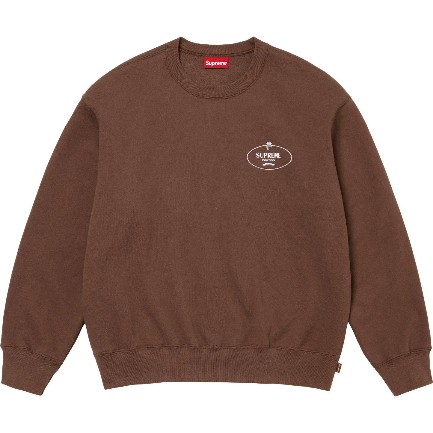 Supreme CREST CREWNECK ロゴ クルーネック プルオーバー 長袖 スウェットシャツ マルチカラー