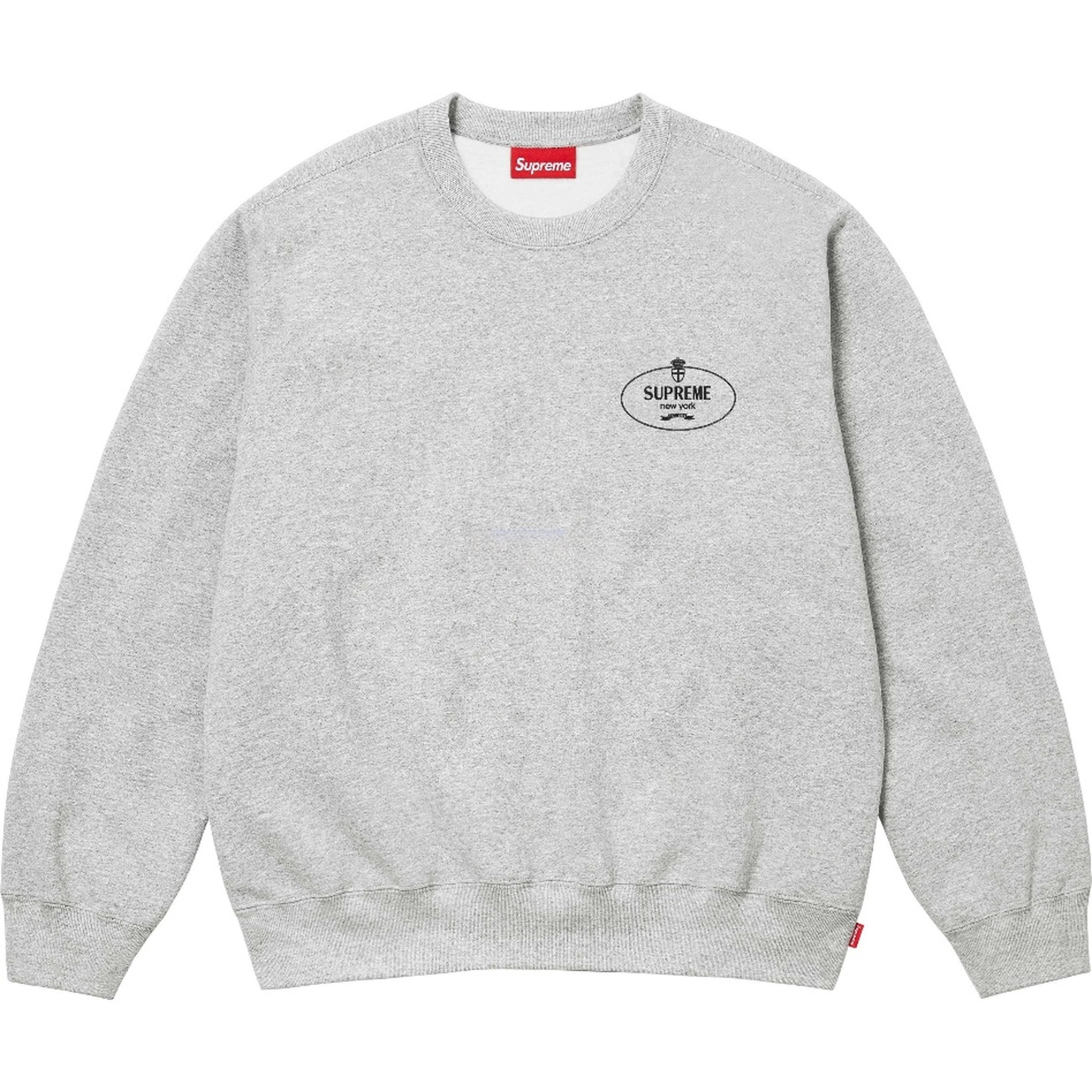 Supreme CREST CREWNECK ロゴ クルーネック プルオーバー 長袖 スウェットシャツ マルチカラー