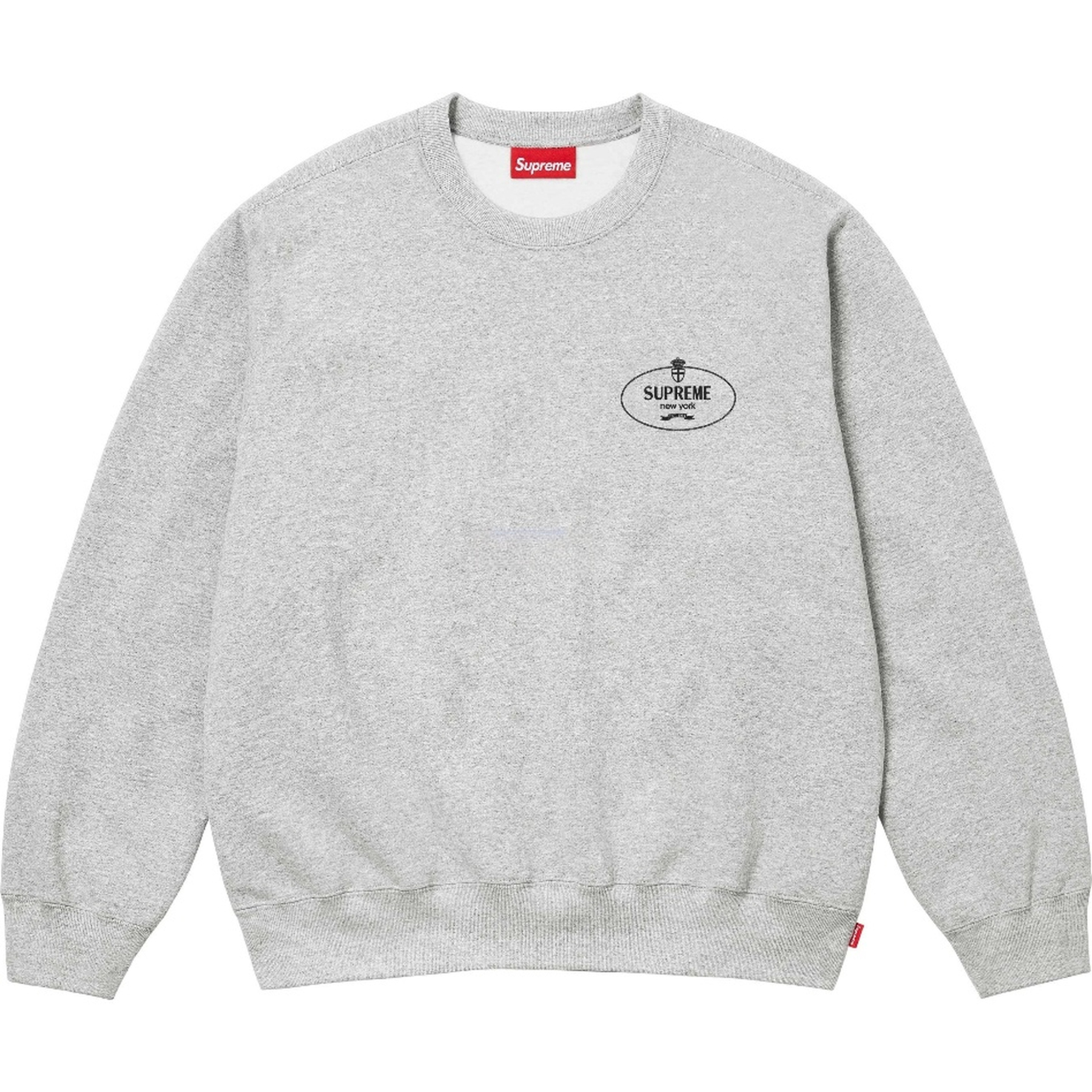 Supreme CREST CREWNECK ロゴ クルーネック プルオーバー 長袖 スウェットシャツ マルチカラー