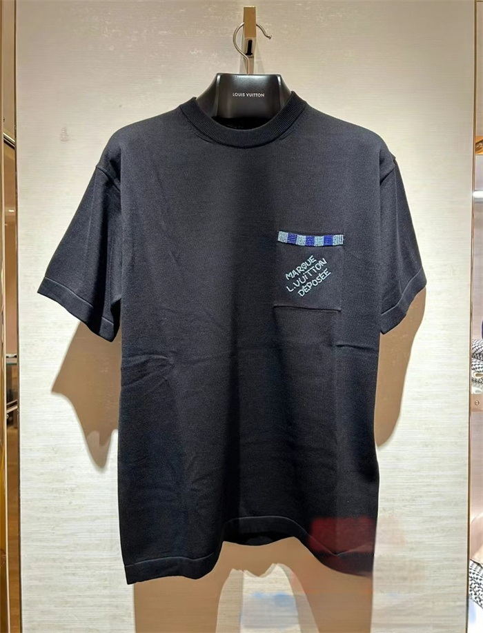 LV ルイ・ヴィトン 24th アーリーオータム メンズ オルネメント コットン Tシャツ