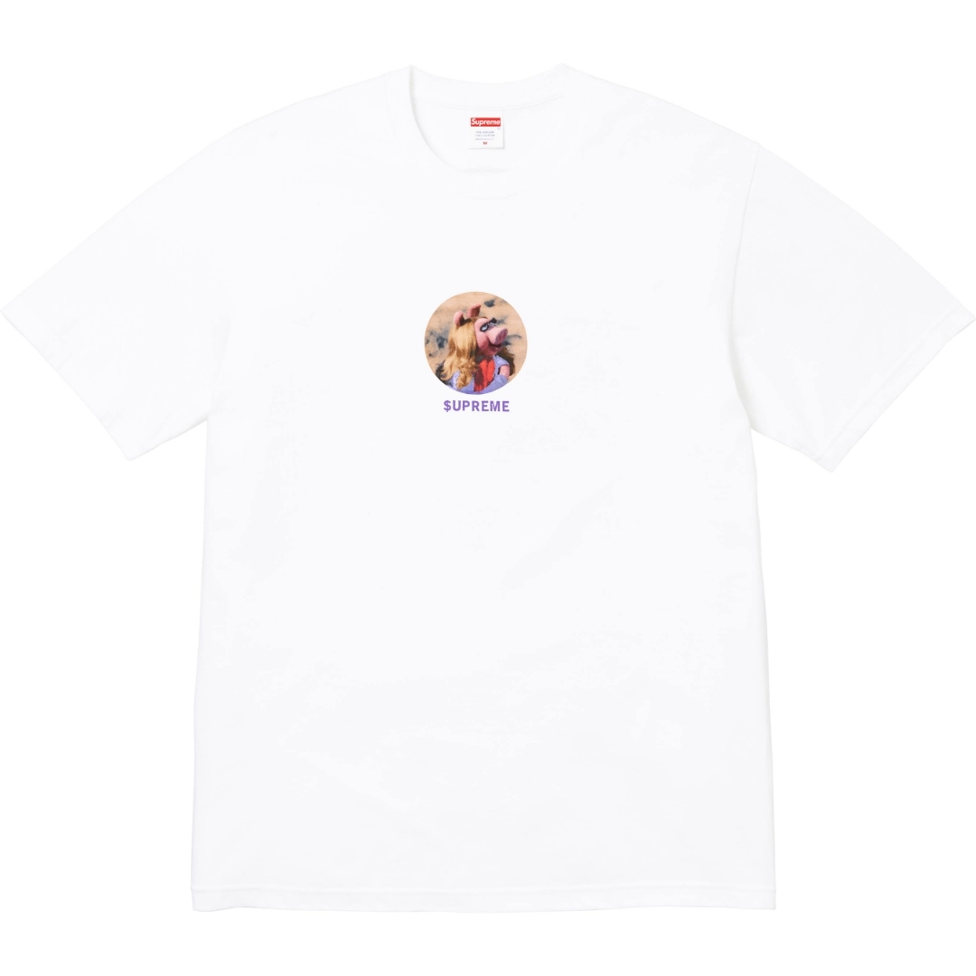 Supreme Week19 MISS PIGGY TEE ミスピッグ 半袖Tシャツ 夏 ユニセックス