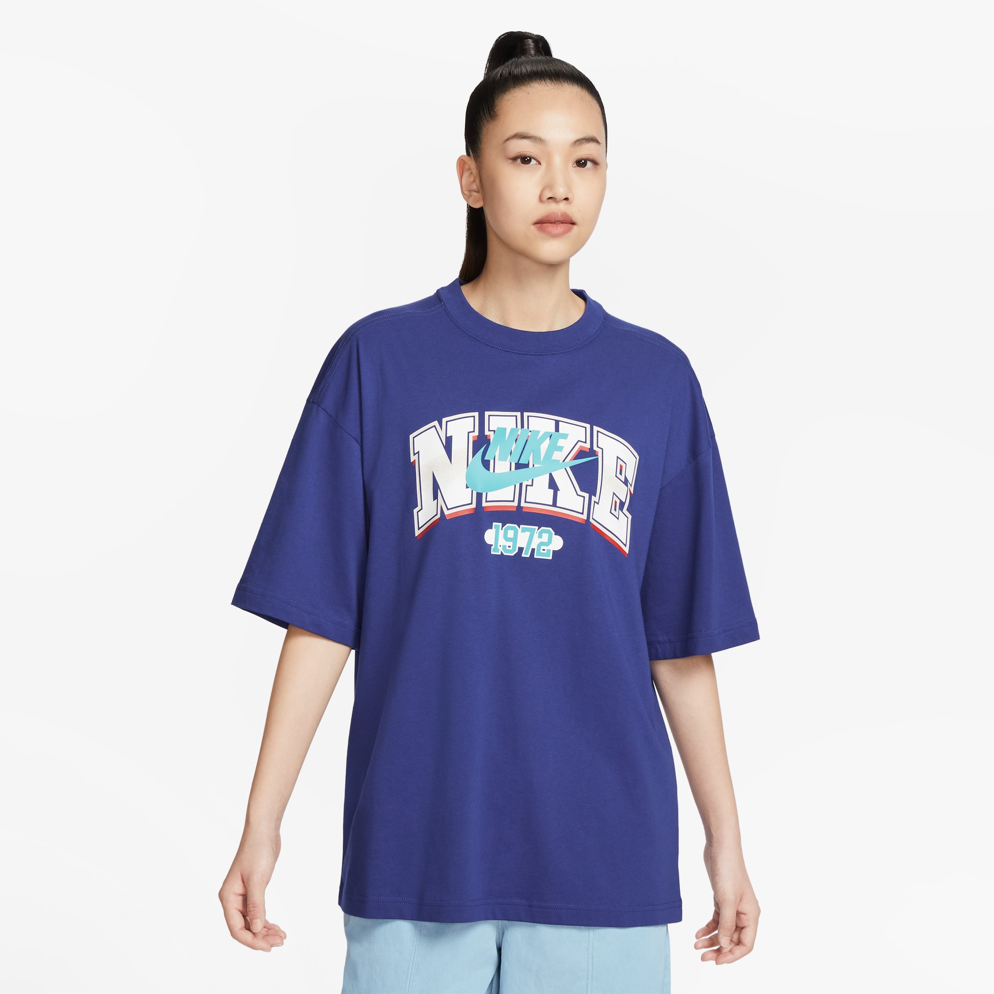 NIKEOUTLETS SPORTSWEAR レディース 半袖トップス Tシャツ ルーズコットン