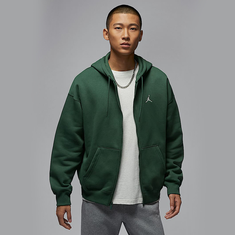 Nike ナイキ メンズ 春季 ジョーダン ワイドフィット フルジップ フーディー 裏起毛 スポーツ ジャケット