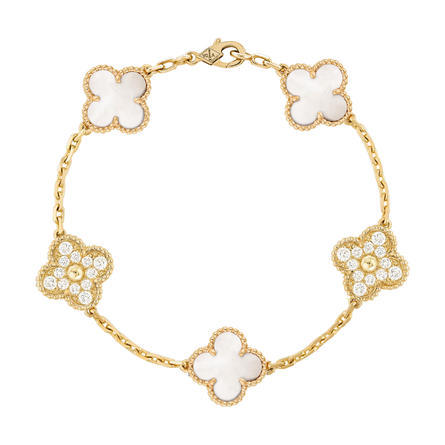 Van Cleef & Arpels ヴィンテージ アルハンブラ 5モチーフ ブレスレット