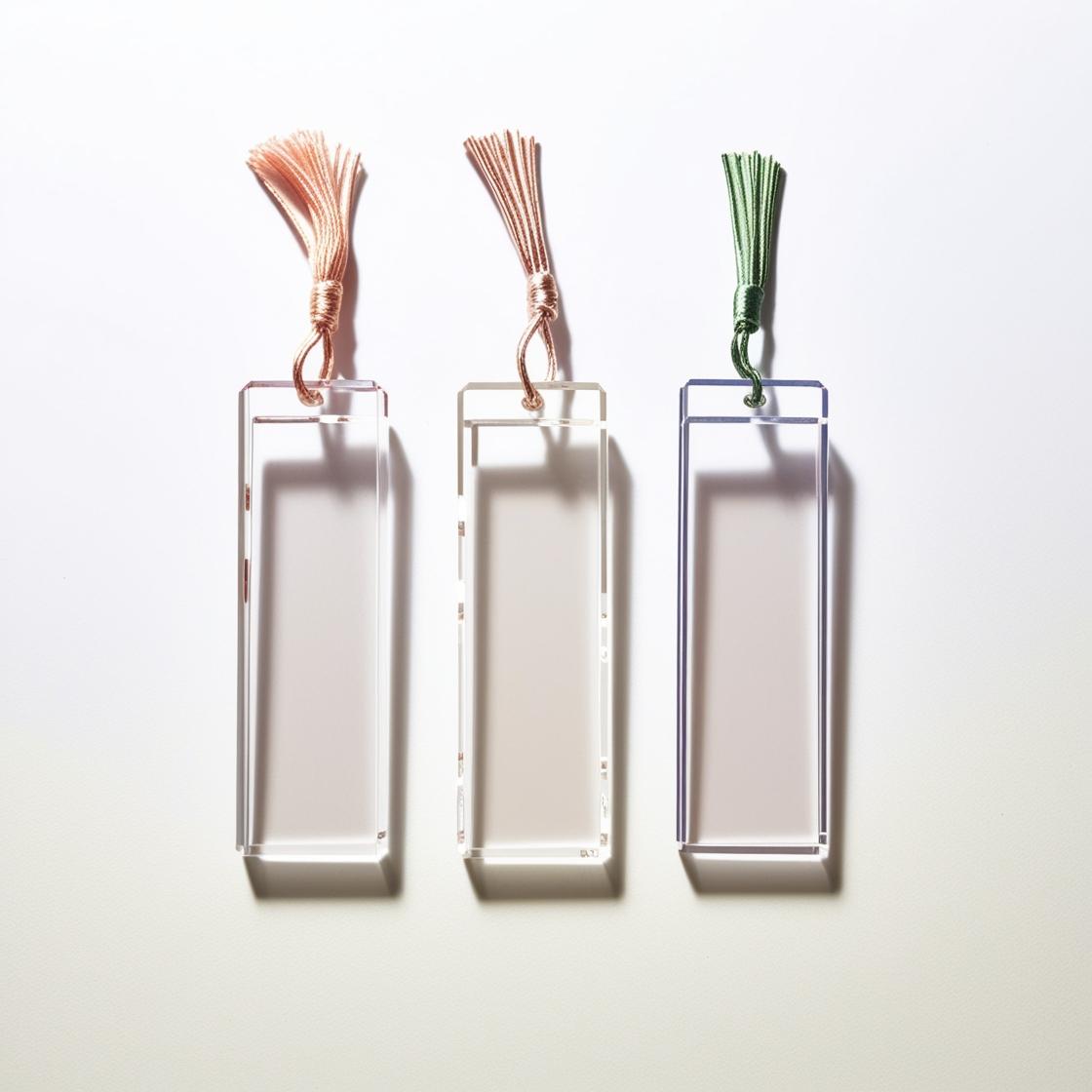 Minimalist Acrylic Bookmark