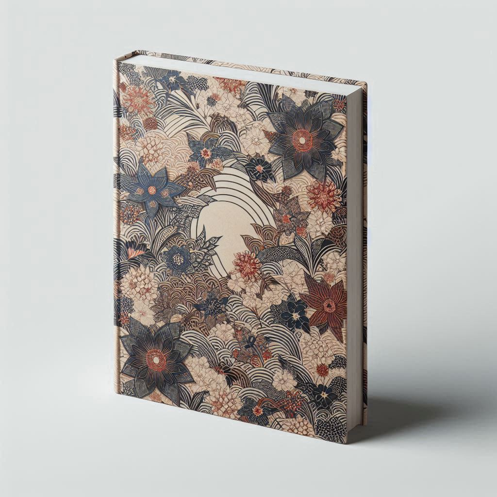 Japanese Floral | Kimono Weave Cover