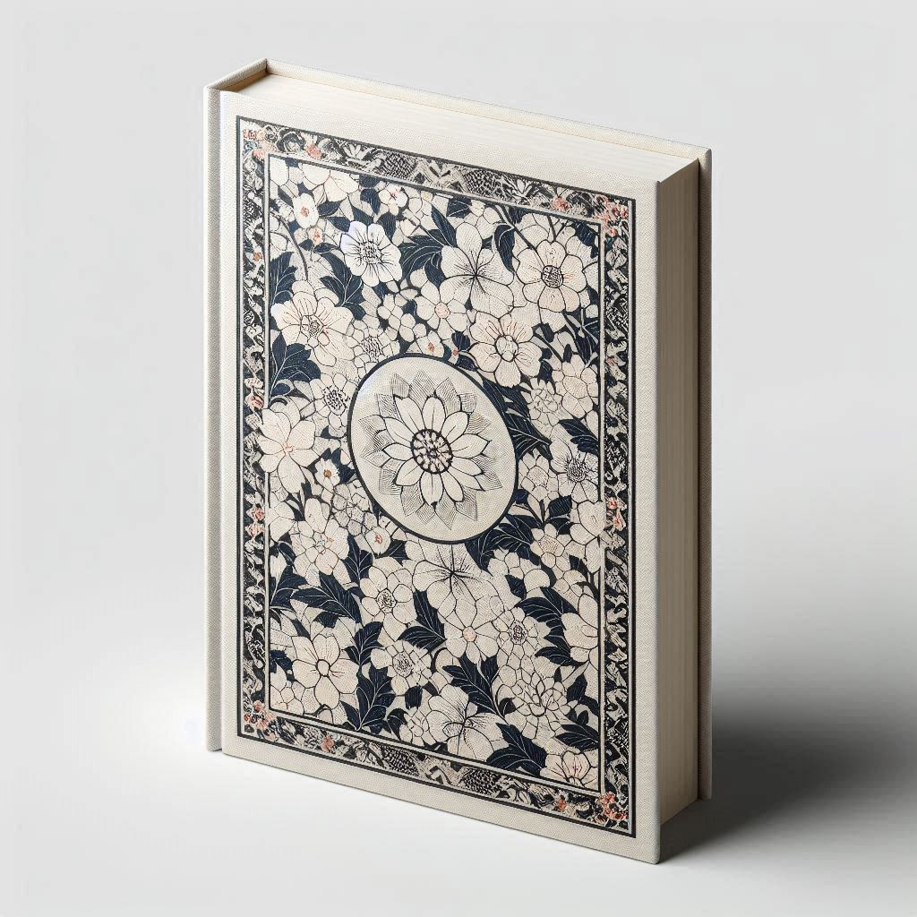 Japanese Floral | Kimono Weave Cover