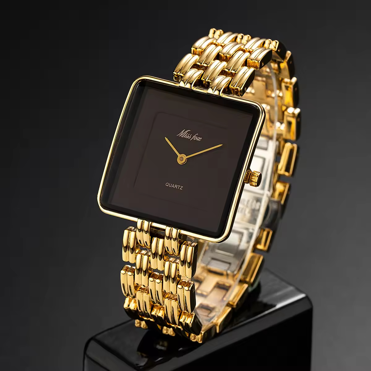 Quartz watch waterproof men's luxury brand gold men's chronograph watc