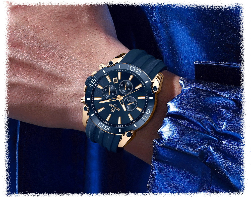 New men's multifunctional watch skin-friendly advanced sports watch  