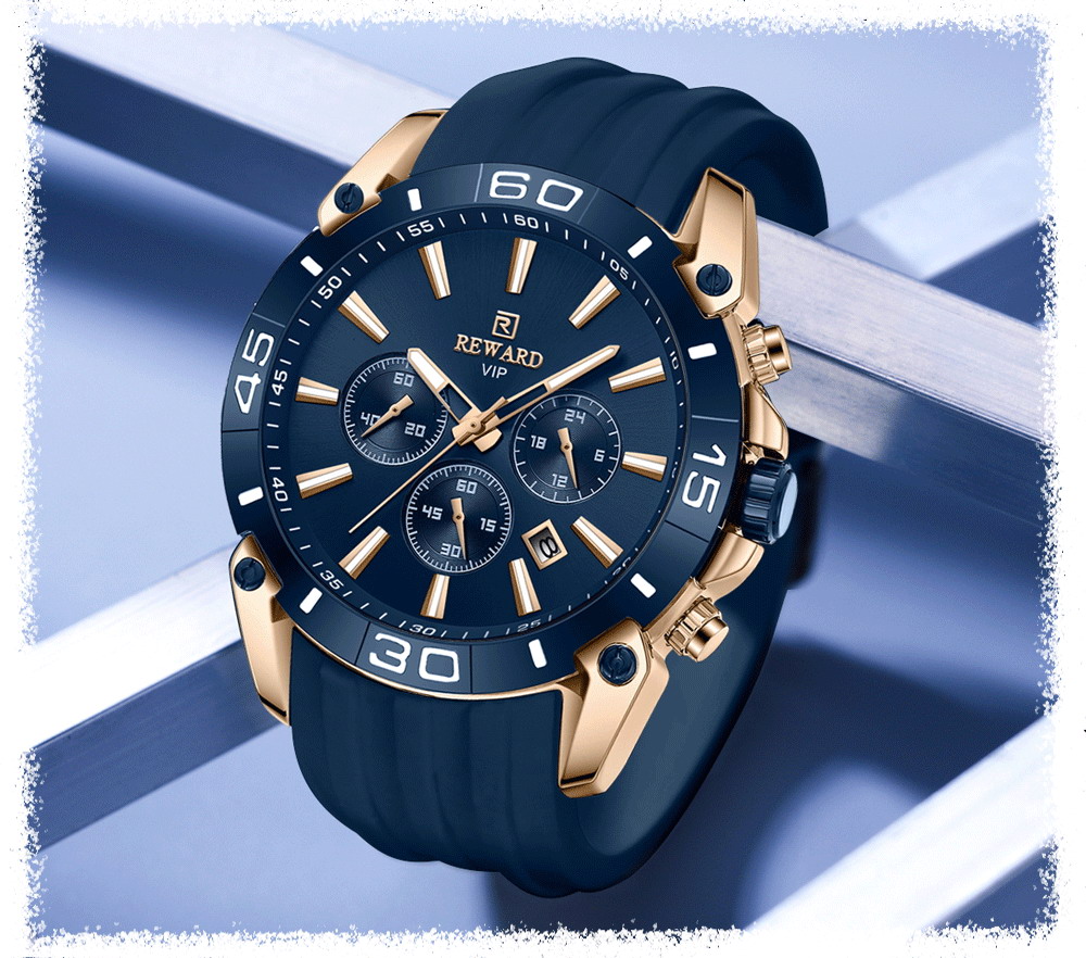 New men's multifunctional watch skin-friendly advanced sports watch  