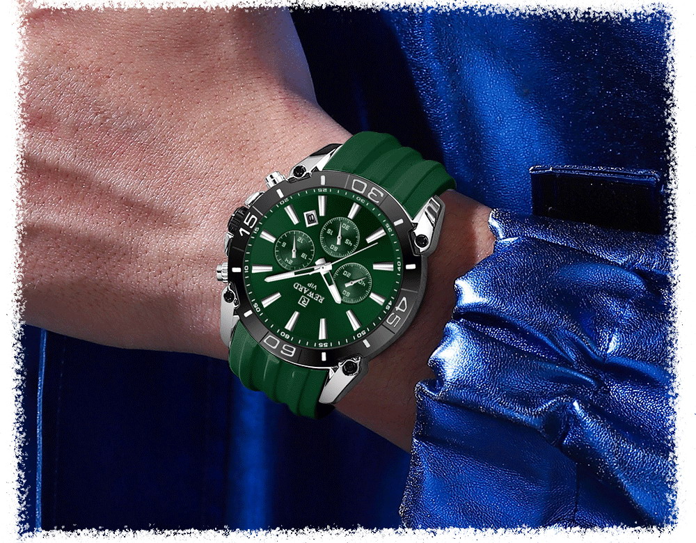 New men's multifunctional watch skin-friendly advanced sports watch  