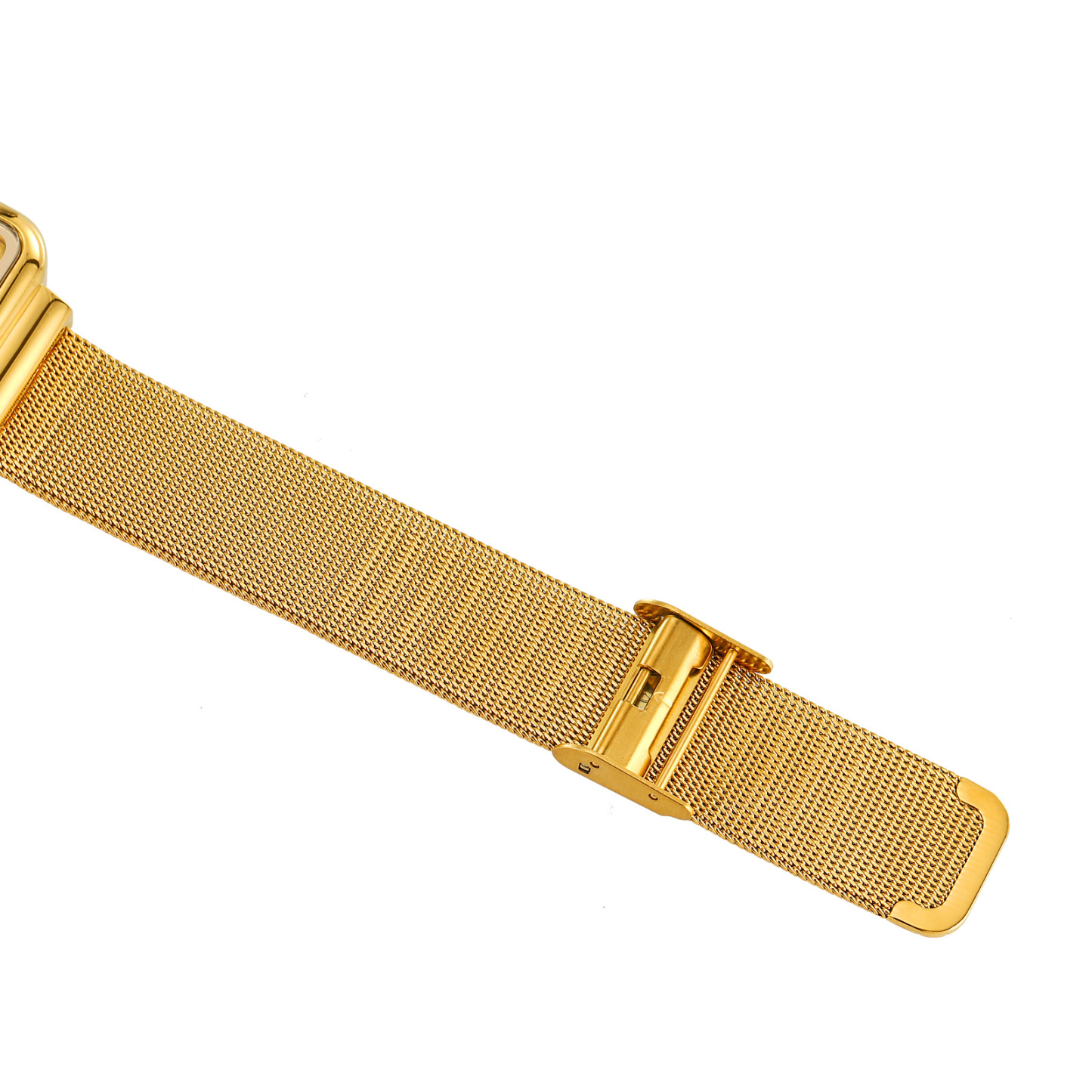 Moment beauty steel band watch men's electronic watch multifunctional business double-display electronic watch  