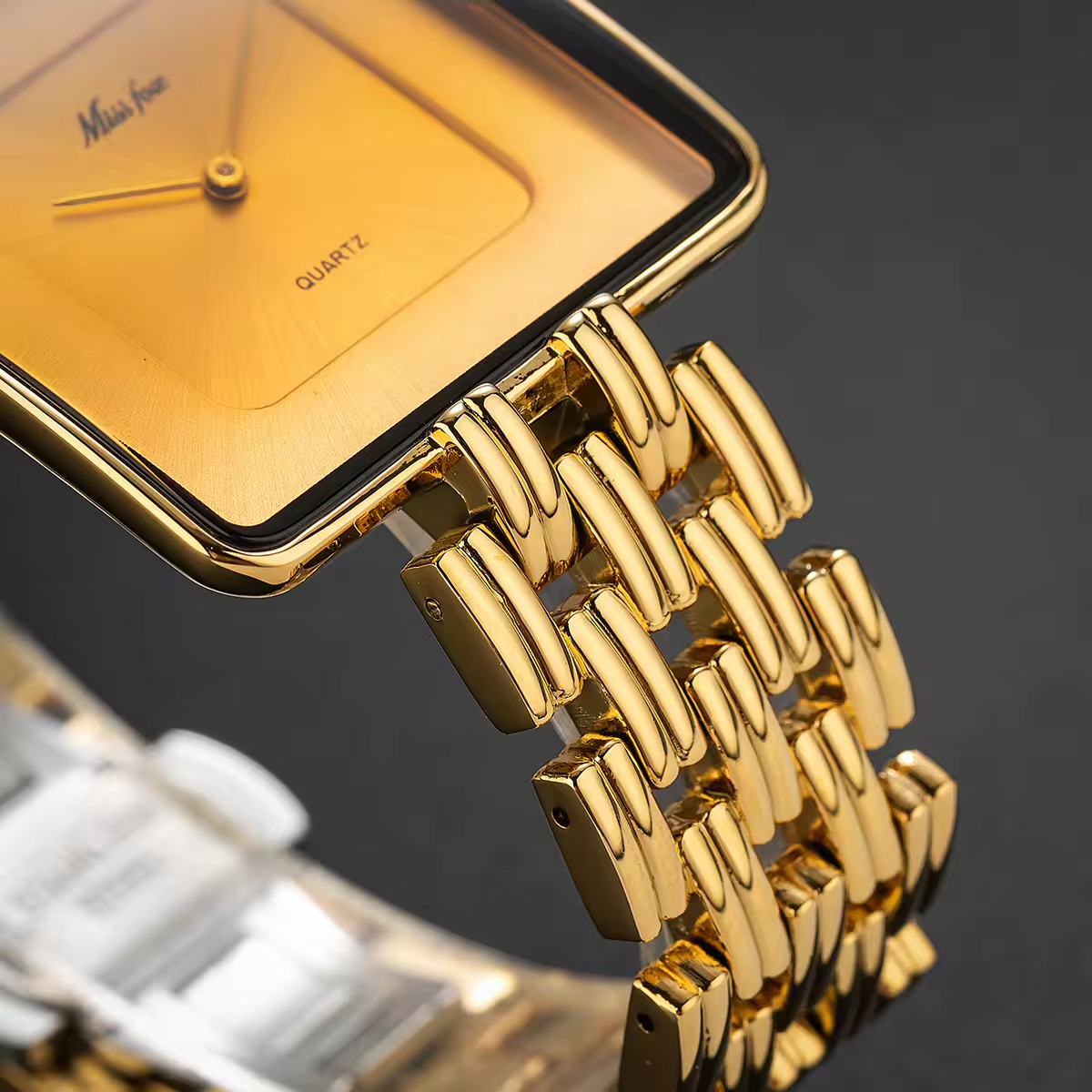 Quartz watch waterproof men's luxury brand gold men's chronograph watch