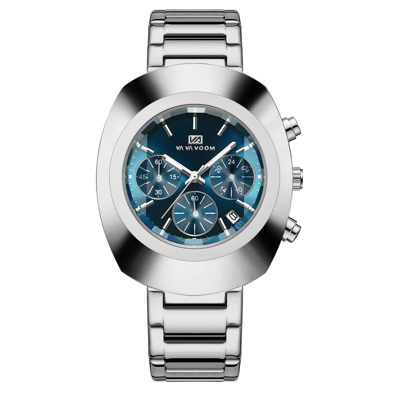 Leisure business multifunctional calendar waterproof luminous men's watch fashion temperament quartz watch  