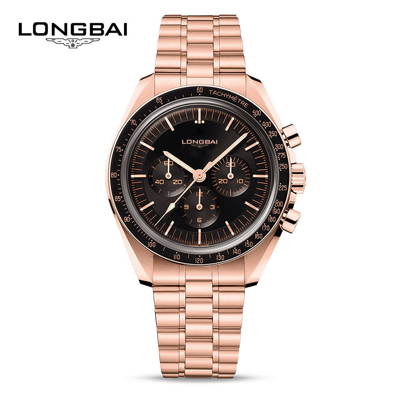 Men's non-mechanical watch high-end genuine fashion small green dial l