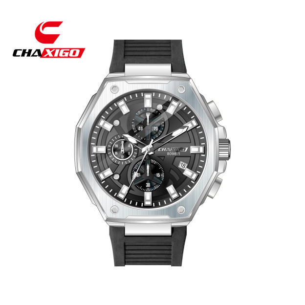 CHAXIGO Swiss waterproof men's watch luminous decoration six-pin fashion sports watch