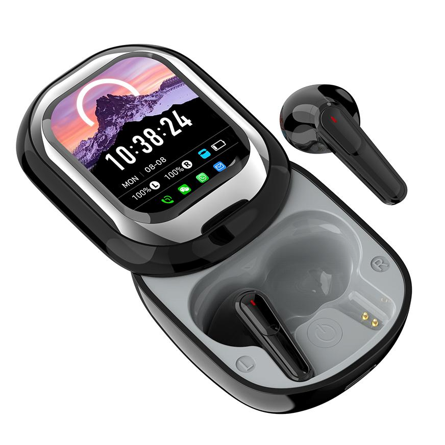 2025 ew style Bluetooth Headset Slide Color Screen Long Life Wireless