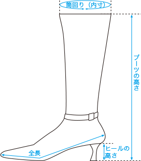 ブーツ測り方