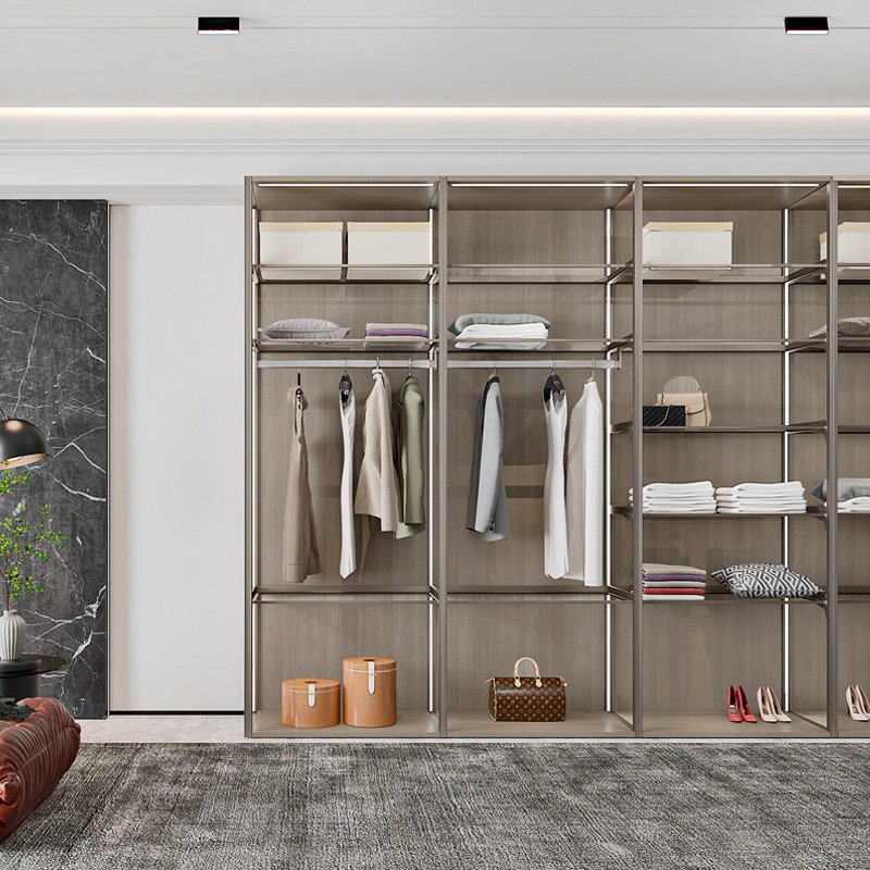 OPEN WALL MOUNTED CLOSET