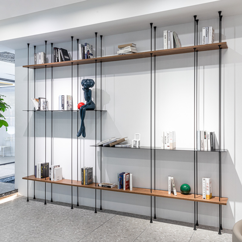 MINIMALIST SYSTEM/COLUMN STYLE CIRCULAR TUBE BOOKSHELF