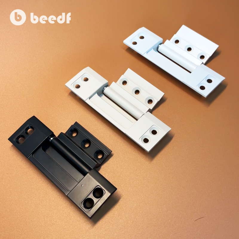 Beedf Models 30/40/45 hinges fit aluminum-wood and glass doors.