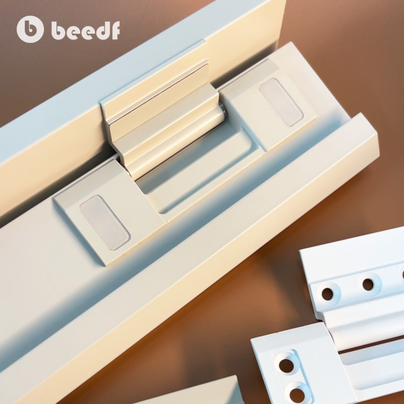 Beedf Models 30/40/45 hinges fit aluminum-wood and glass doors.