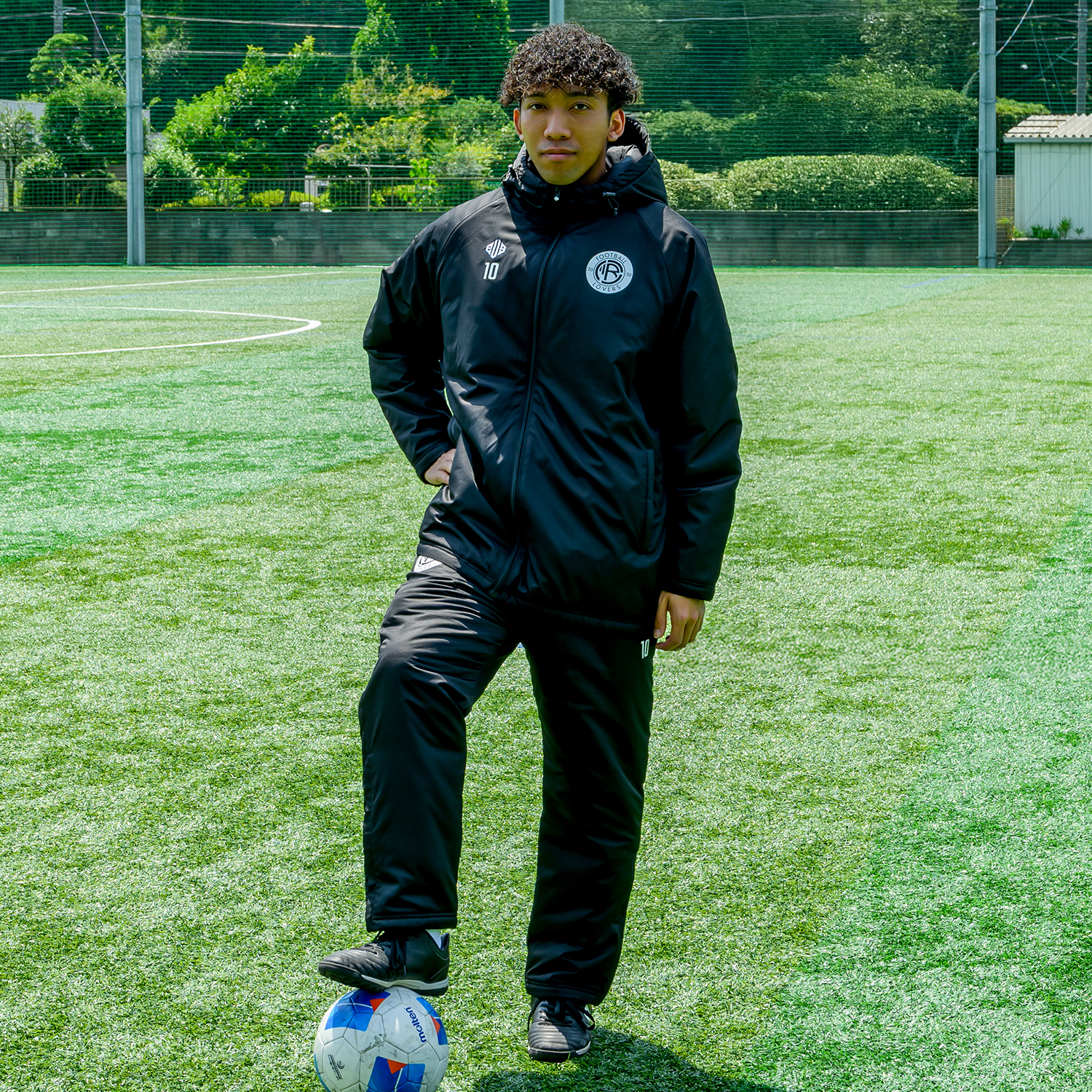 パデッドウォーマーパンツ[刺繍ロゴ]