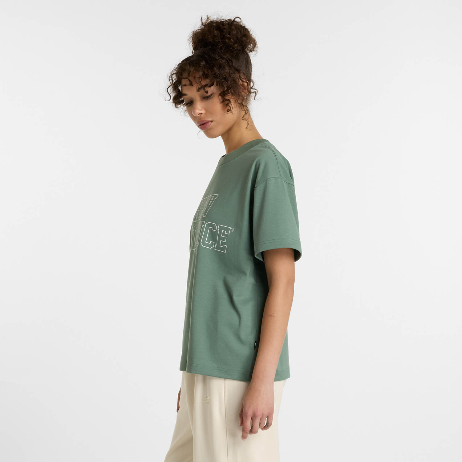オーバーサイズドショートスリーブTシャツ