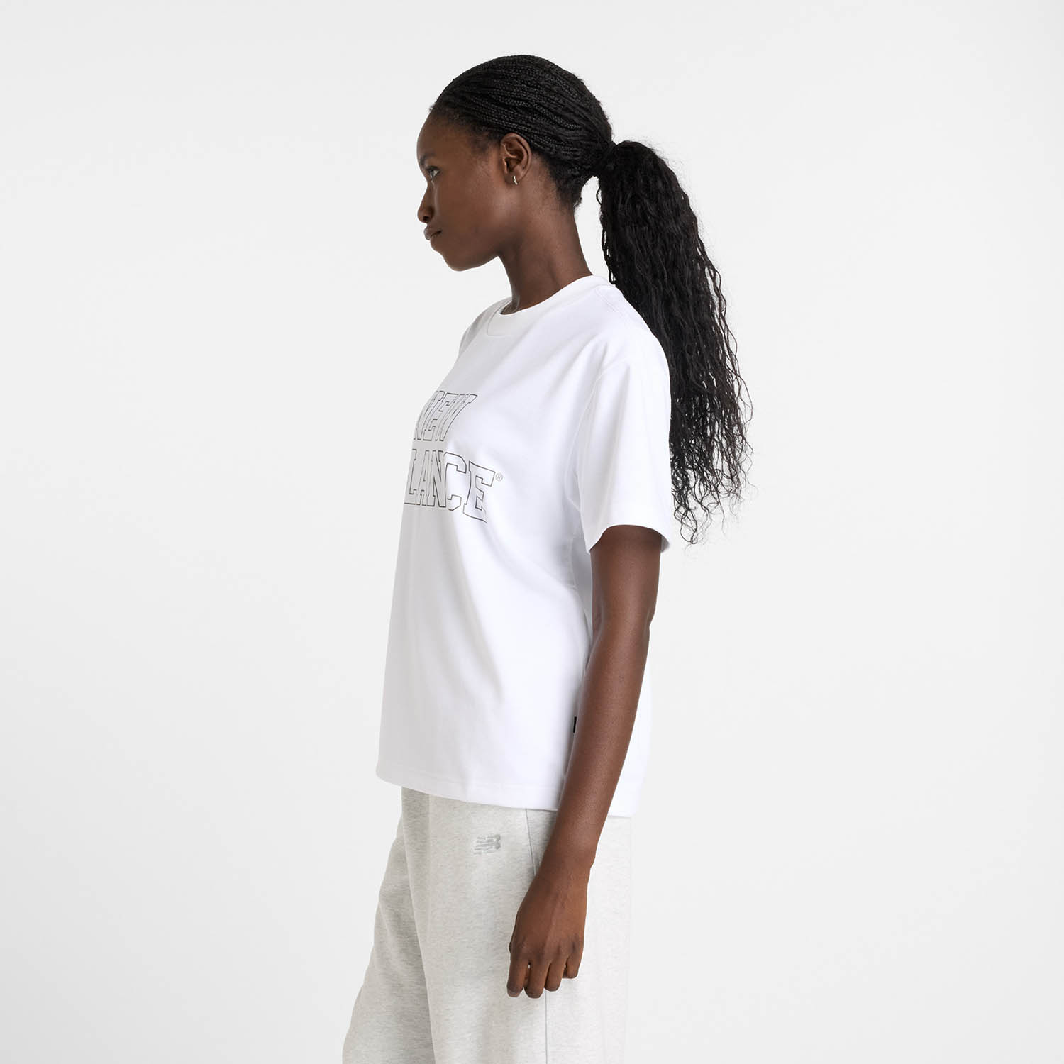 オーバーサイズドショートスリーブTシャツ