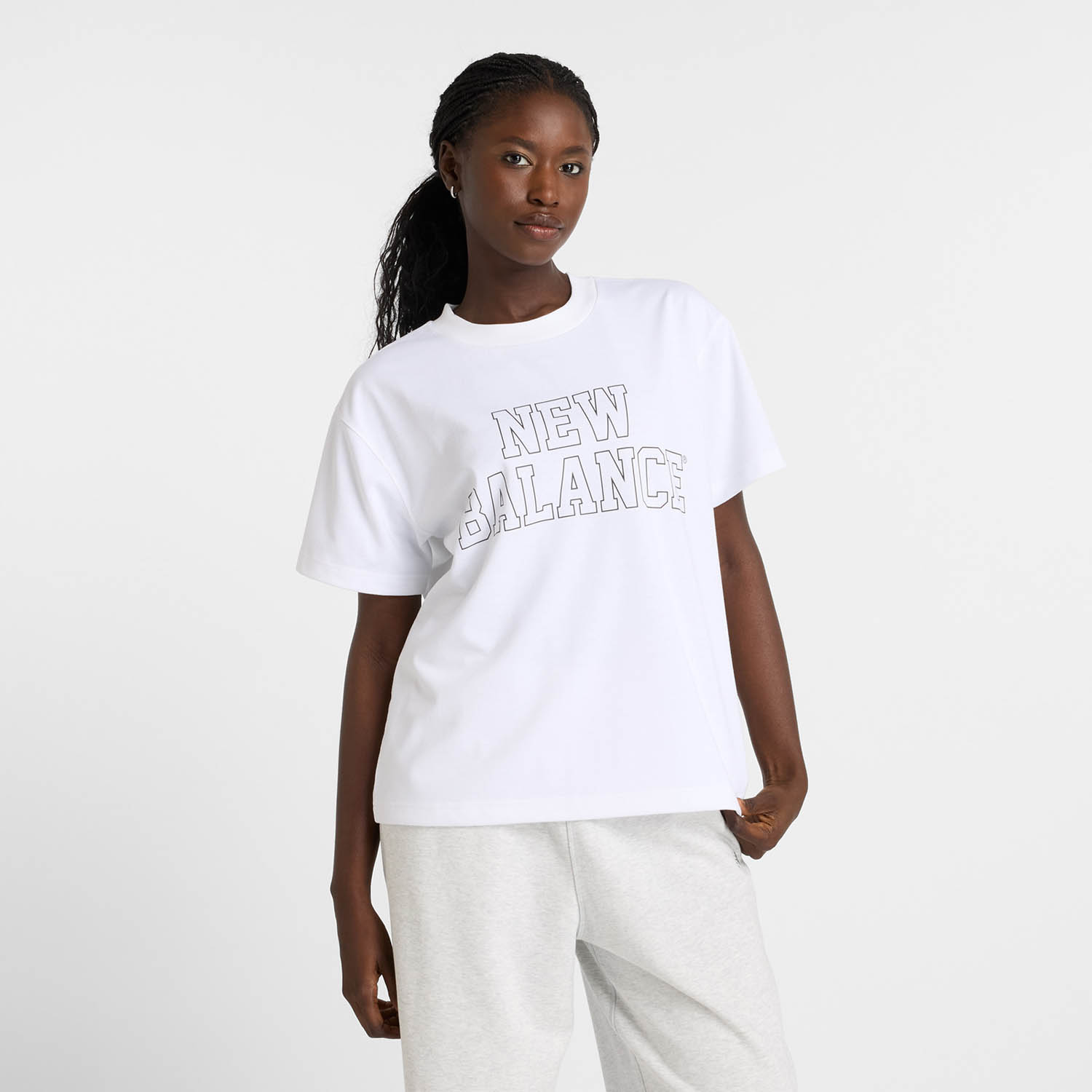 オーバーサイズドショートスリーブTシャツ