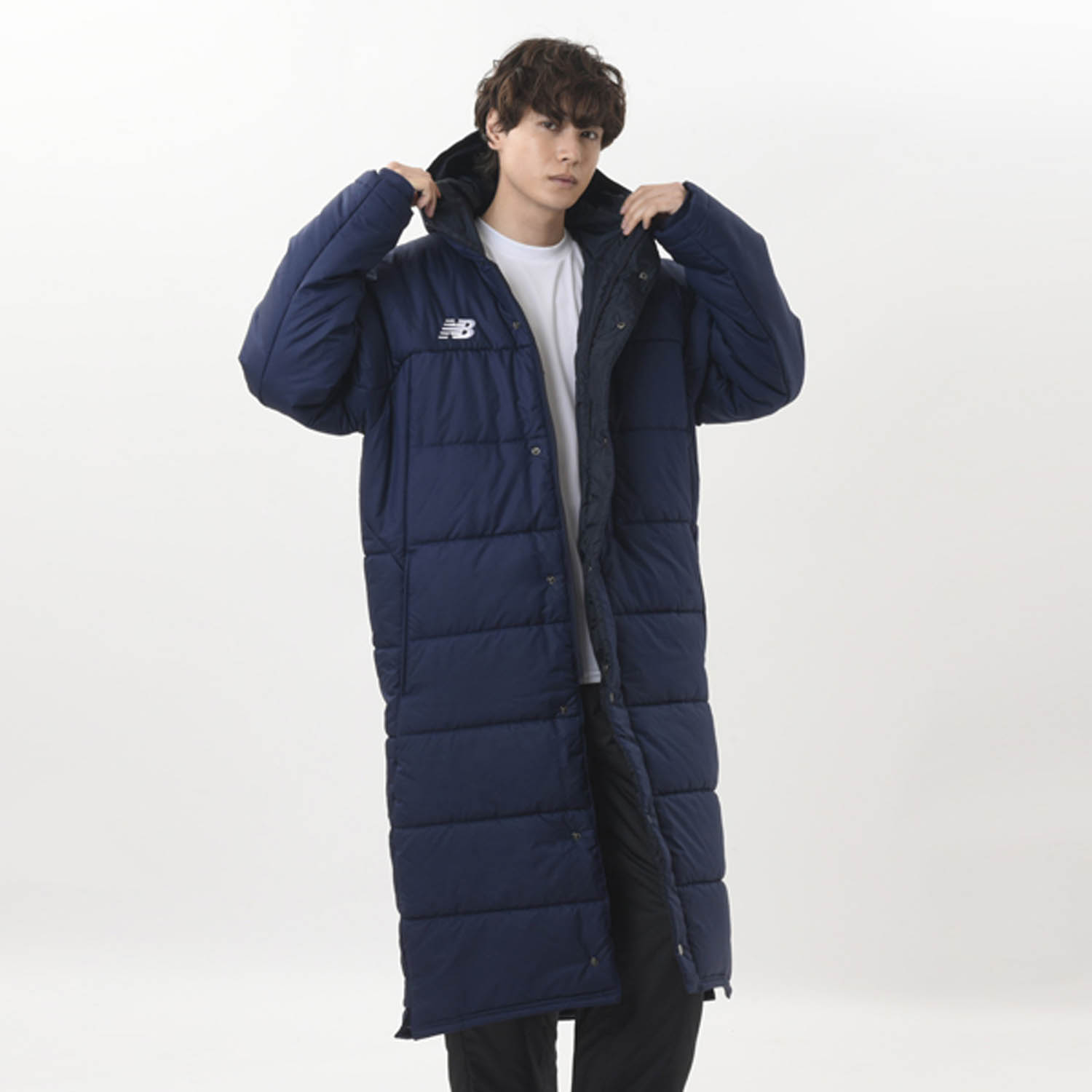 パデッドロングコート