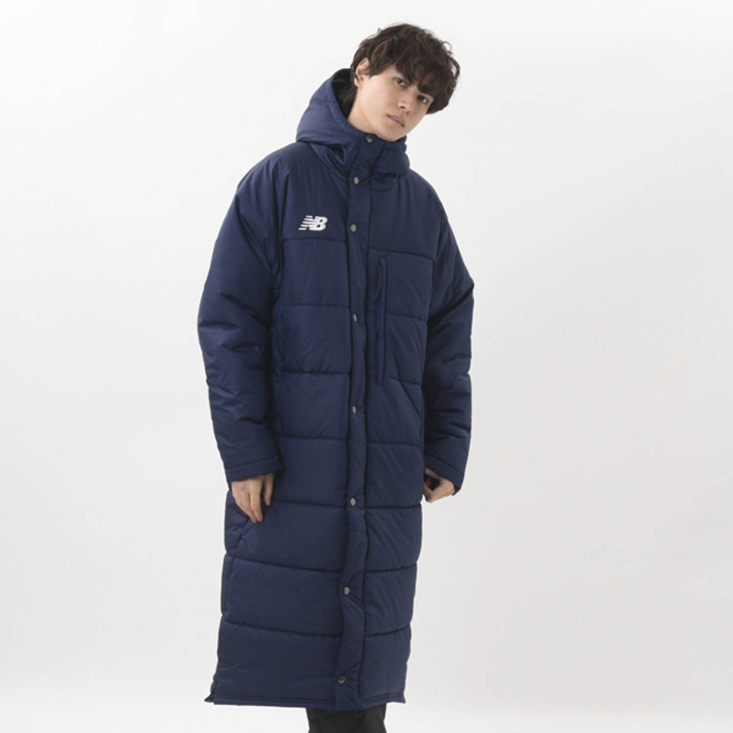 パデッドロングコート