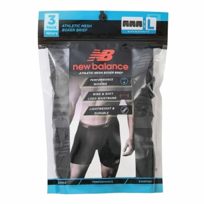 メッシュボクサー 5インチ前閉じ3P