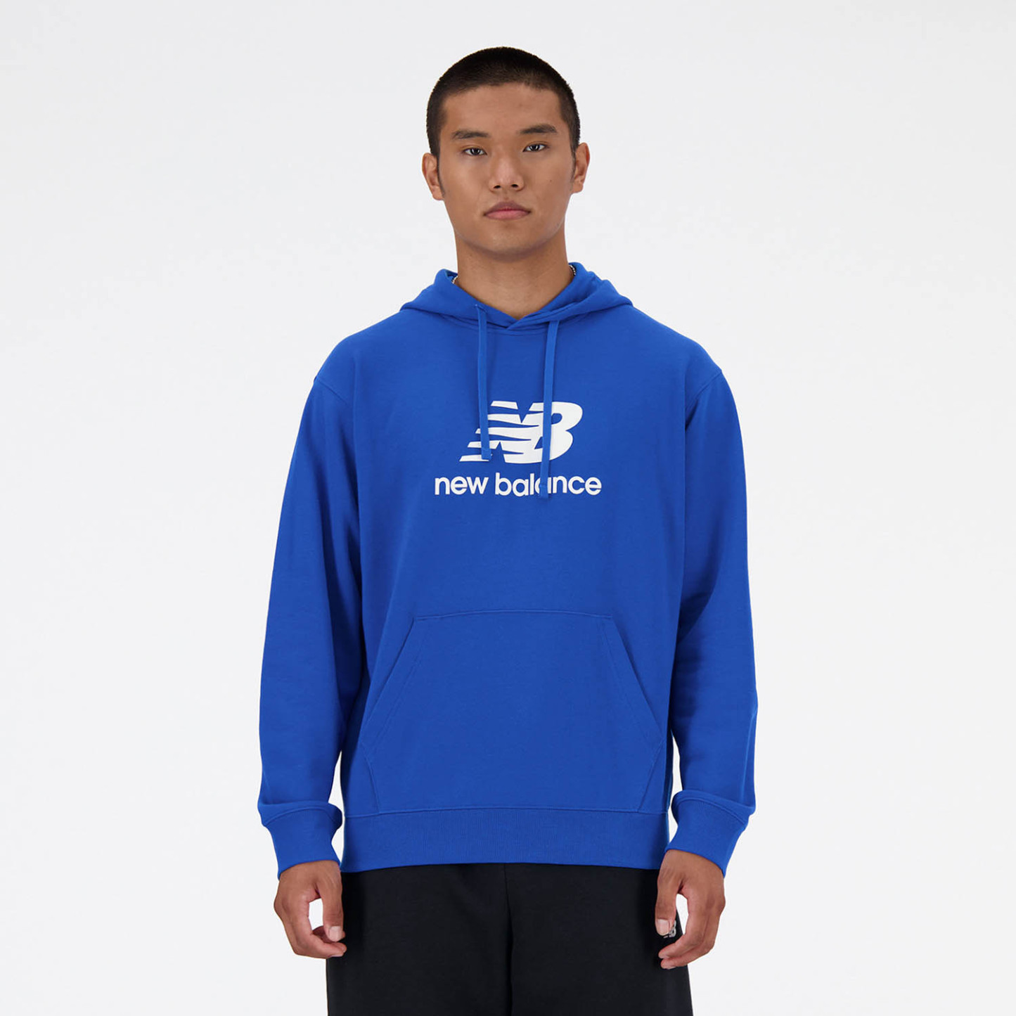 Sport Essentials Stacked Logo スウェットフーディ