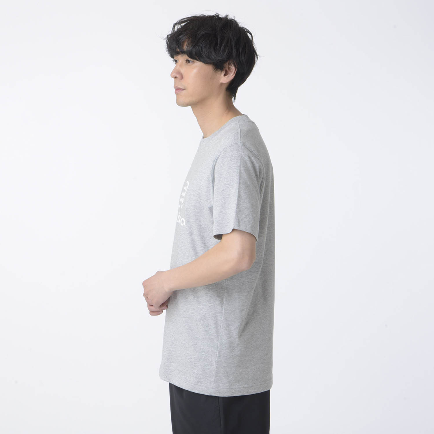 New Balance Stacked Logo ショートスリーブTシャツ