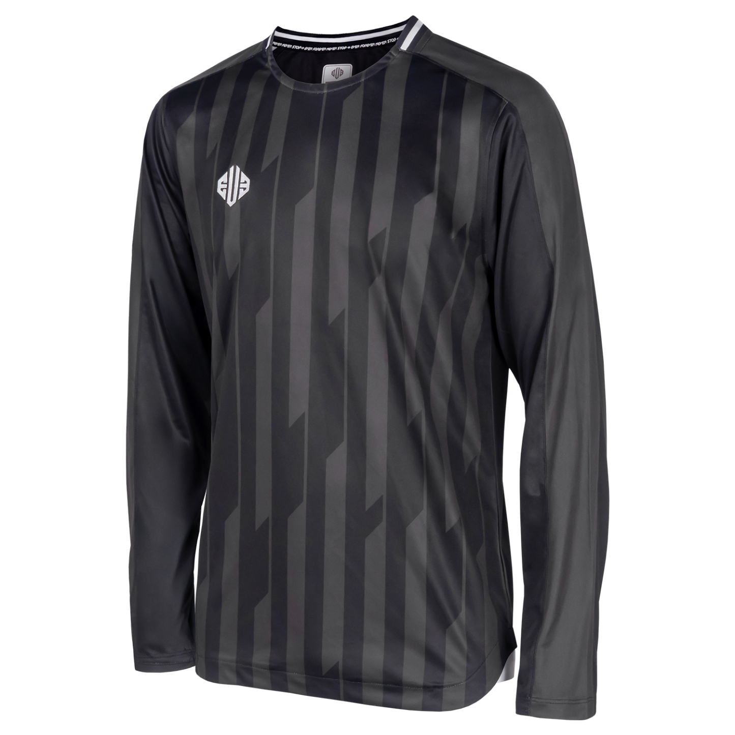 プラクティスシャツ STRIPE LS[3Dロゴ]