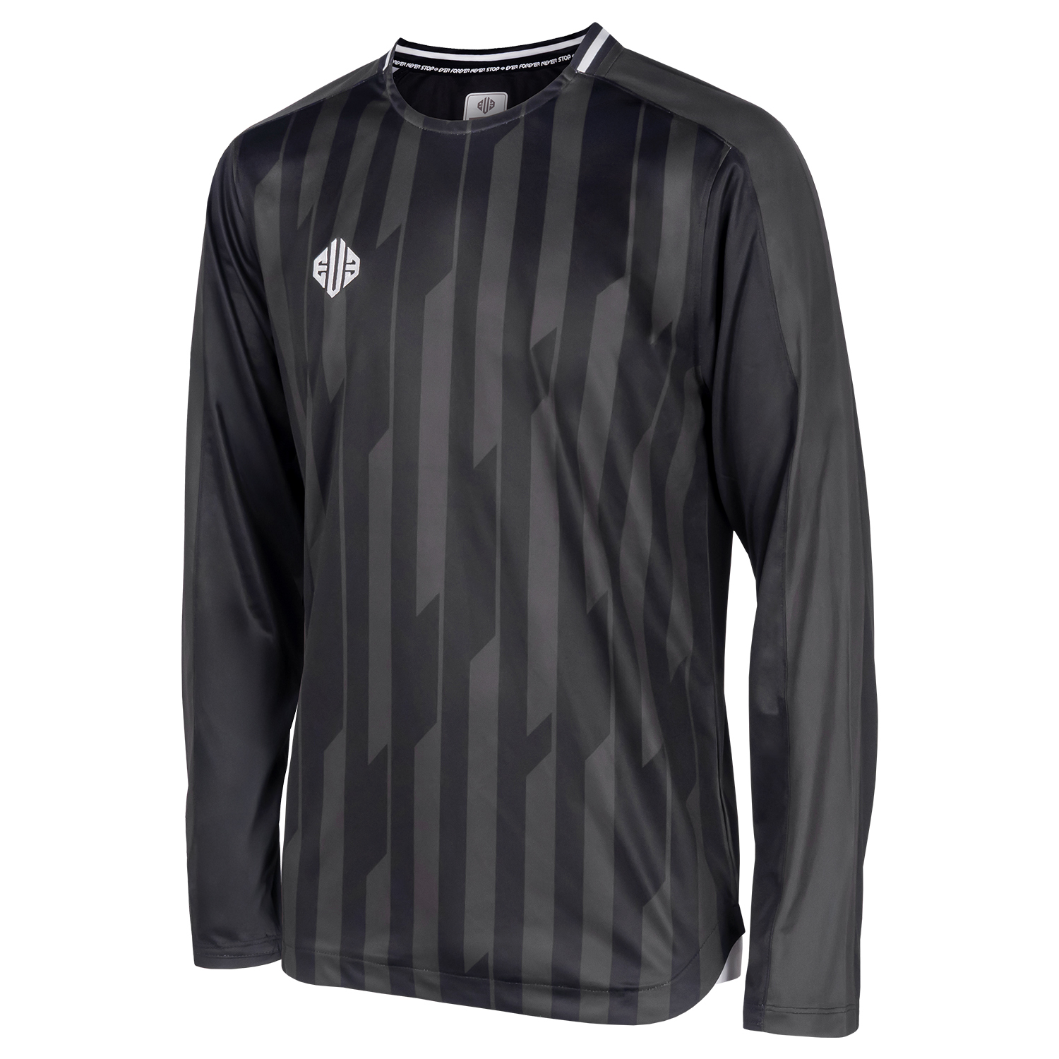 プラクティスシャツ STRIPE LS[3Dロゴ]