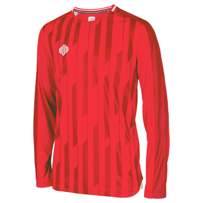 プラクティスシャツ STRIPE LS[3Dロゴ]