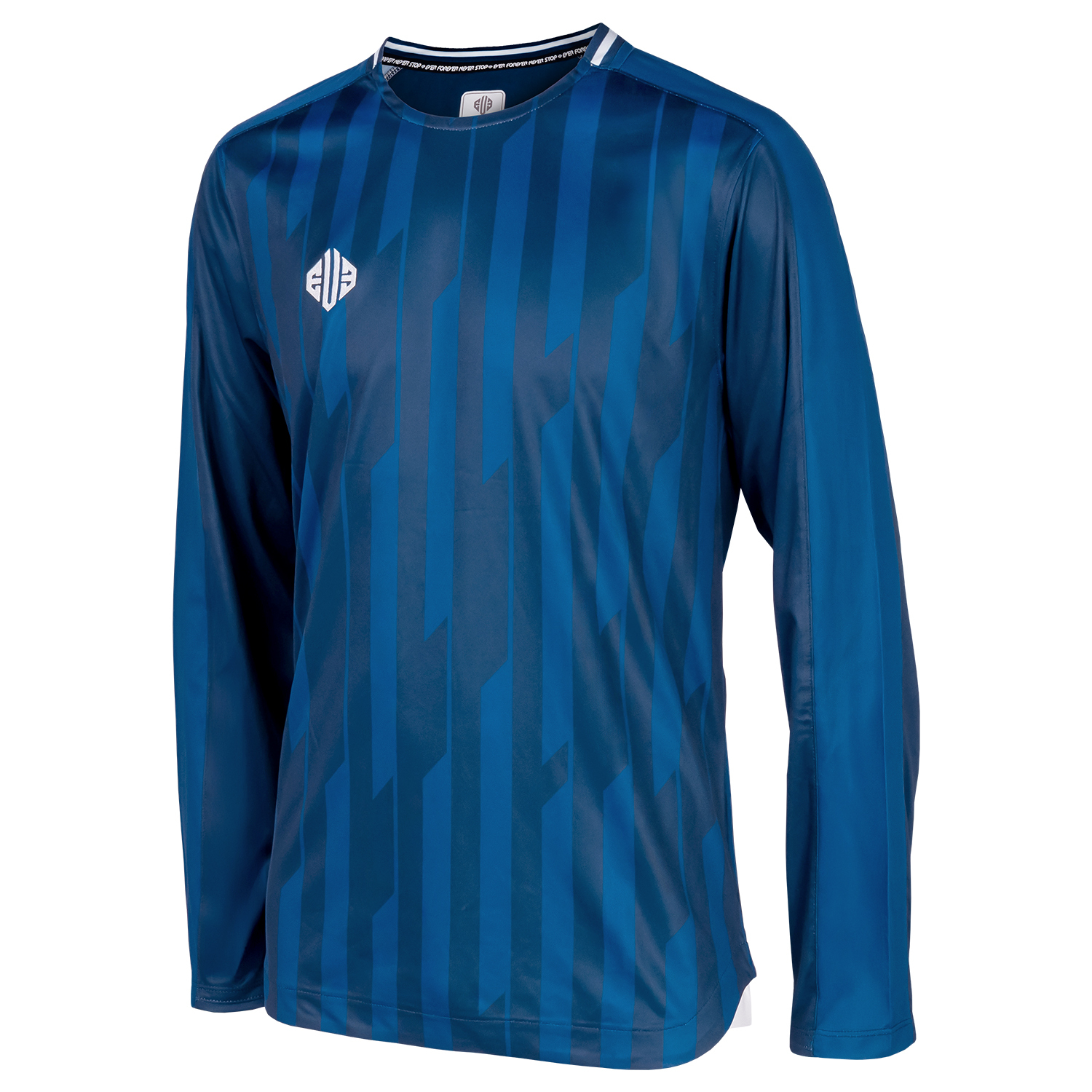 プラクティスシャツ STRIPE LS[3Dロゴ]